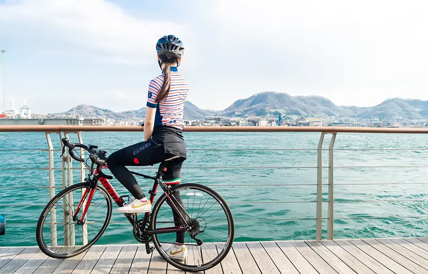 Cycling on the Shimanami Kaido