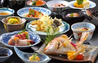 Beautifully Plated Japanese Meal