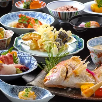 Beautifully Plated Japanese Meal