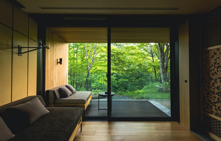 A photo of the interior or exterior of a ganbanyoku facility.
